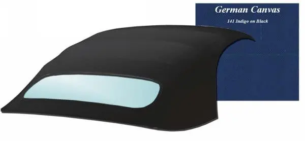 Porsche 996 Convertible Top German A5 Indigo Blue 1