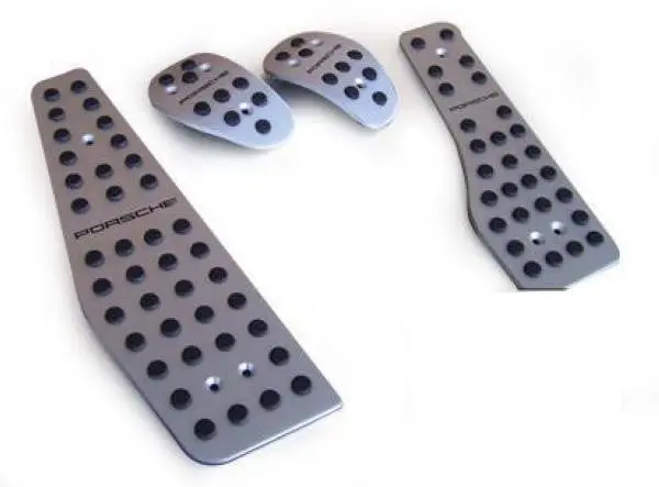 Porsche Pedal Set 4 Pc Rubber Insert - Manual 1