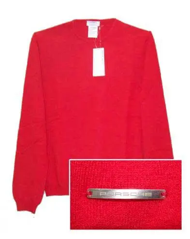 Porsche Pullover Marino Cashmere Red Shirt 1