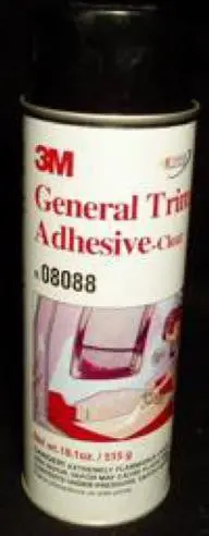 3M General Trim Adhesive Clear 1