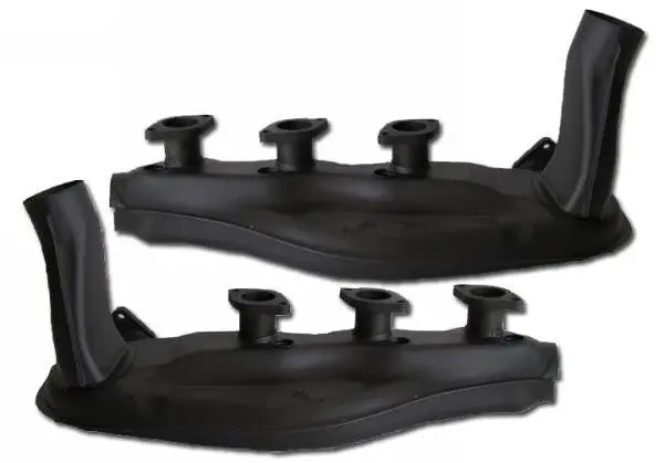 Porsche Vtx Heat Exchanger Set Stainless - Black 1