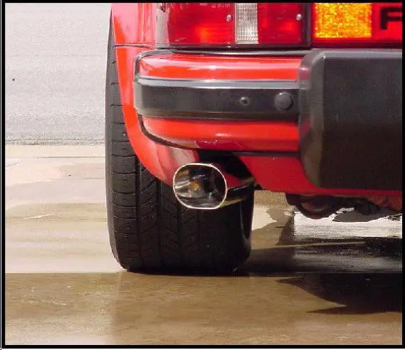 Porsche 911 Exhaust Muffler Tip - Stainless Steel 1
