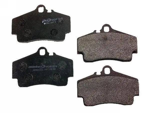 Porsche Brake Pads Rear Aftermarket Semi Metallic 1