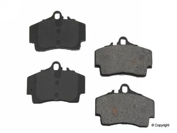 Porsche Brake Pads Rear Aftermarket Semi Metallic 1