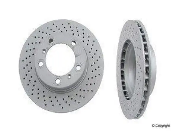 Porsche Brake Rotor Front Right - Zimmermann 1