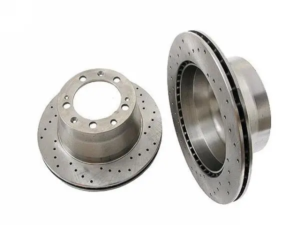 Porsche Cross Drilled Brake Rotor Rear - Zimmerman 1
