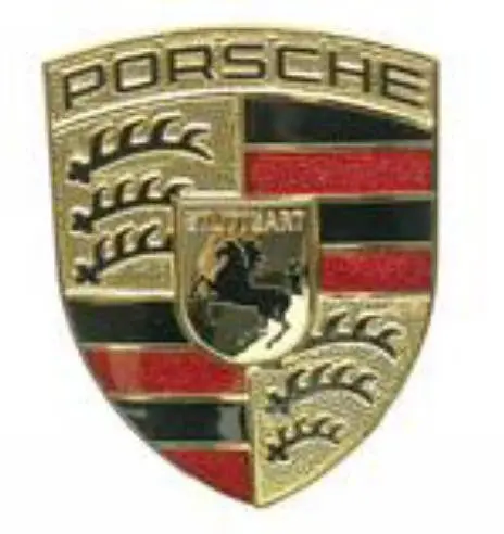 Porsche Cayenne Hood Badge Crest 1