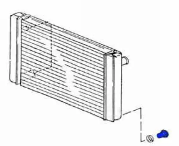 Porsche Radiator Drain Plug 944 1