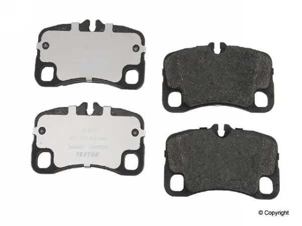 Porsche Rear Brake Pads Set - Oem German Textar 1