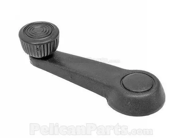Porsche Door Handle Inner Left Black 1