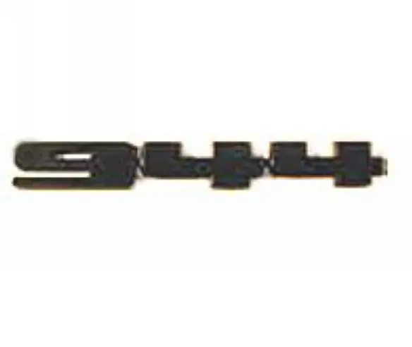 Emblem Badge Rear Deck - Black 944 1