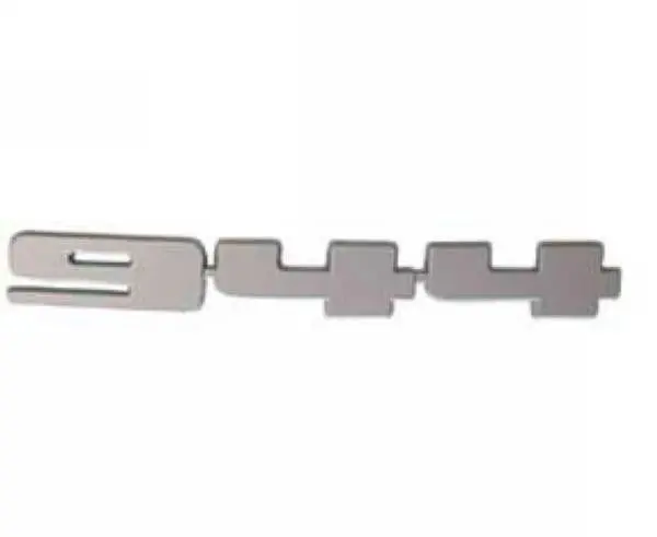 Porsche Emblem Badge Rear Deck - Silver 944 1