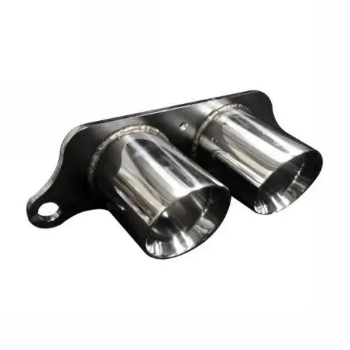 Porsche 997 Gt3 Muffler Tips Set Dual Round - T304 1