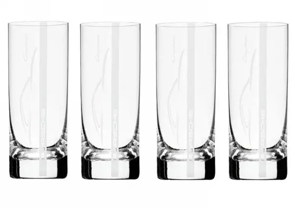 Porsche Drivers Selection Set Of 4 Long Glasses 1