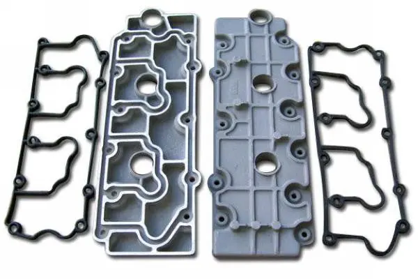 Porsche Aluminium Lower Valve Cover Set 1