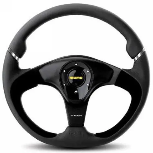 Momo Nero Steering Wheel - Black On Black 350Mm 1