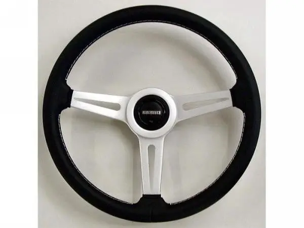 Momo Retro Steering Wheel - Silver 360Mm 1