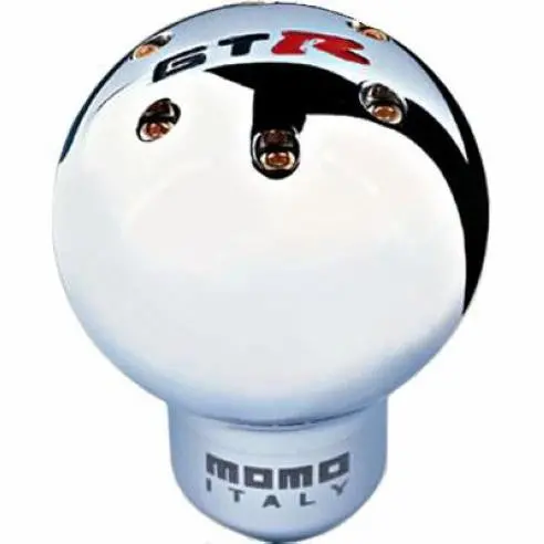 Momo Aluminum Sport Shift Knob - With G T R Logo 1