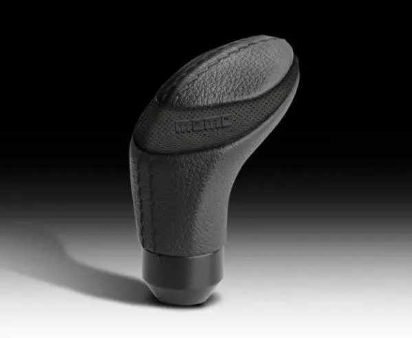Momo Quark Shift Knob - Black On Black 1