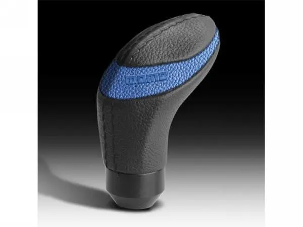 Momo Quark Shift Knob - Blue On Black 1