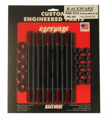Porsche 944 S 16 Valve Raceware Head Stud Set 1