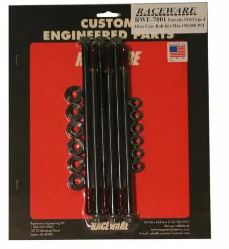 Porsche 914 Raceware Crank Case Thru Stud Bolt Set 1