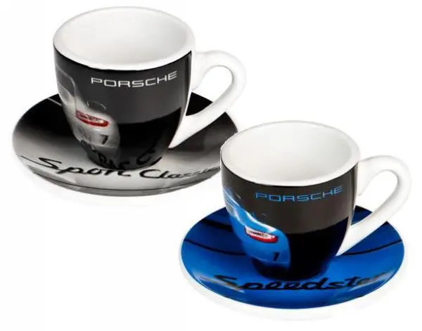 Porsche Espresso Cup Set - '25 Jahre Exclusive' 1