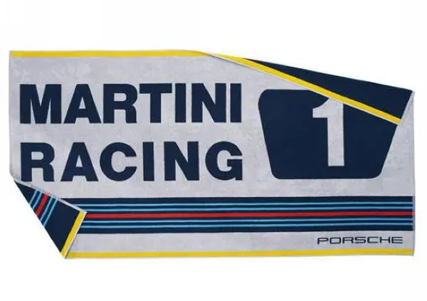 Porsche Martini Racing Beach Towel 1