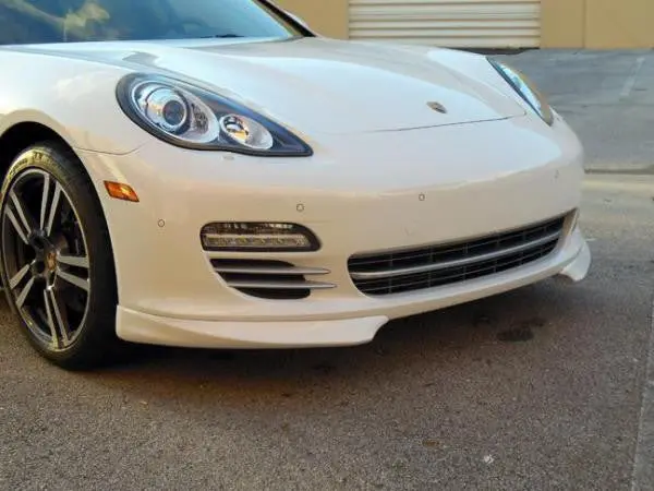Porsche Panamera Front 2Pc Gts Spoiler Carb Fiber 1