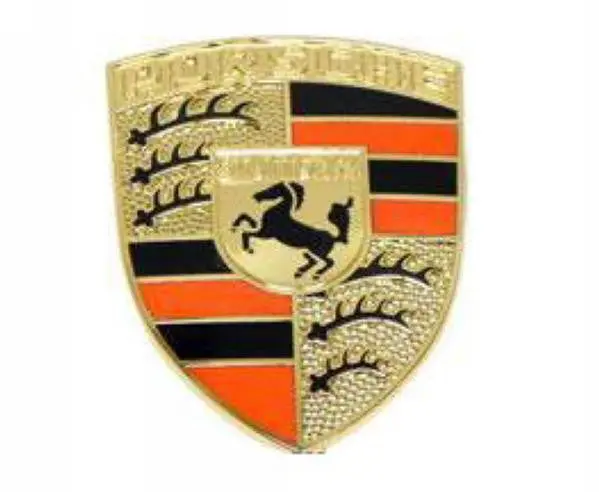 Porsche Hood Badge Crest Emblem - Classic Vintage 1