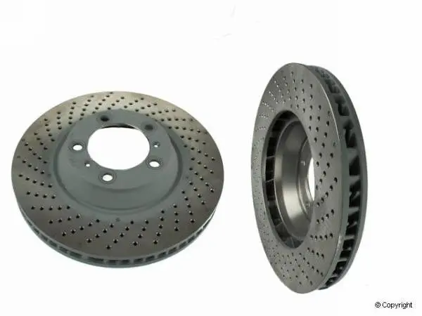 Porsche Brake Disc Rotor Front Left - Sebro 1