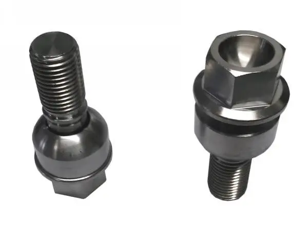 Porsche Lightweight Racing Titanium Wheel Lug Bolt 1