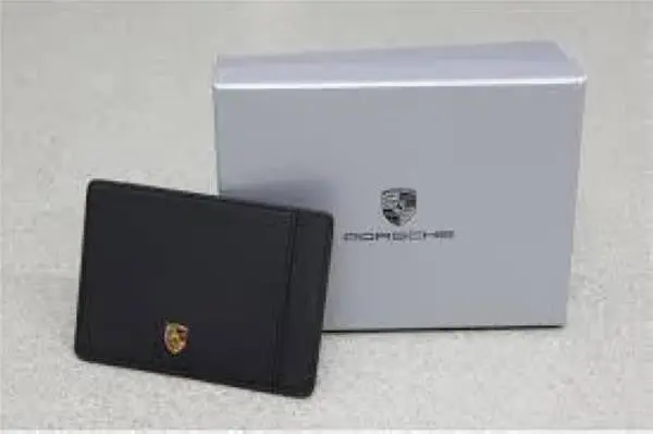 Porsche Credit Card Case Crest 1