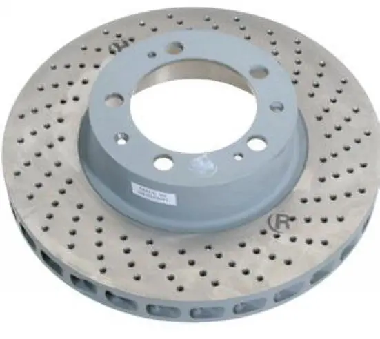 Porsche Brake Rotor Disc Front Right Sebro Coated 1