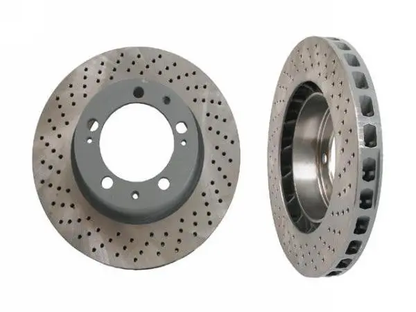 Porsche Brake Rotor Disc Front Right Sebro Coated 1