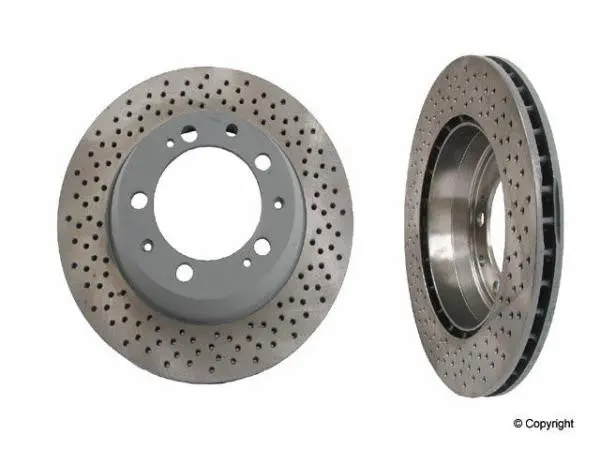 Porsche Brake Rotor Disc Rear - Sebro Coated 1