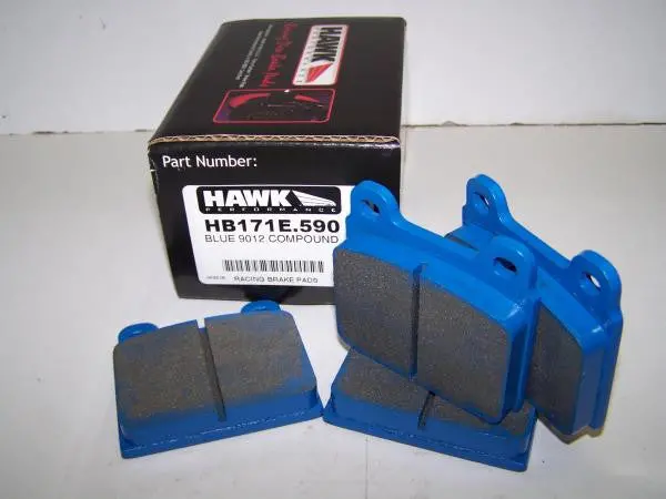 Porsche 911 Brake Pads Front - Hawk 9012 Blue 1