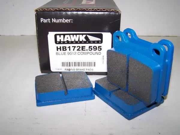 Porsche 911 Brake Pads Rear - Hawk 9012 Blue 1
