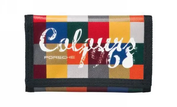 Porsche 1968 Motif Colored Velcro Wallet 1