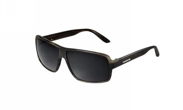 Porsche Sun Glasses Grey Polycarbonate Lenses Uv 1
