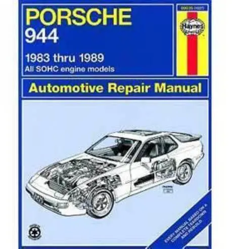 Haynes Porsche 944 Repair Manual 1