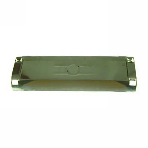 Porsche 911 S Rear License Plate Panel - Aluminum 1