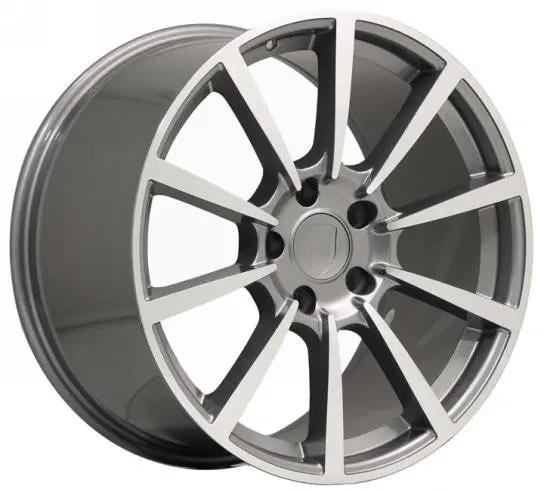 Porsche Pr1504 Wheel Rim 19 X 11 Gunmetal Rear 1