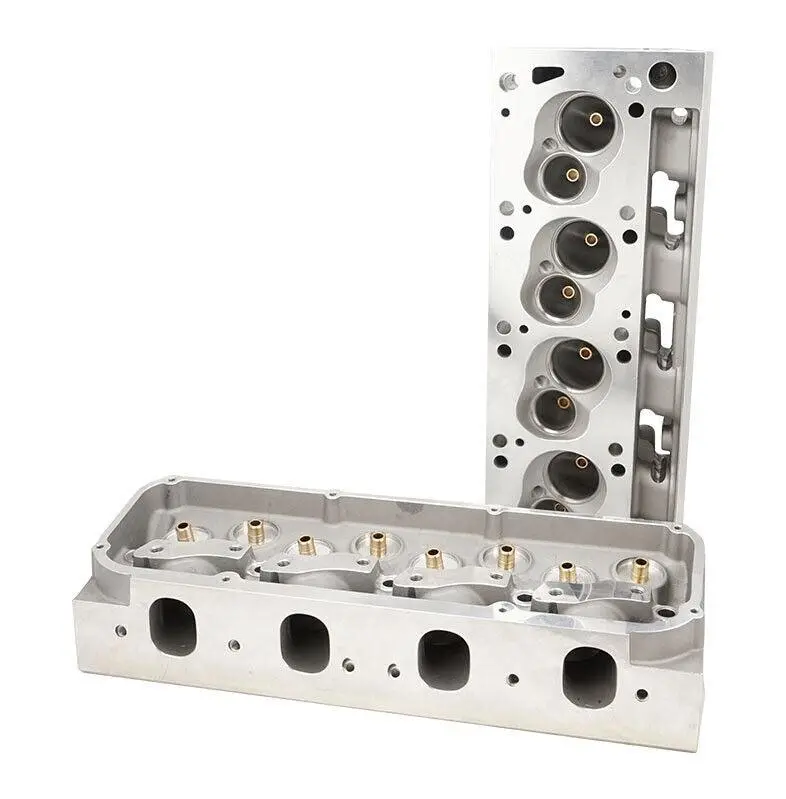 351 Cleveland Alloy Heads 3V 225Cc Intake Runners 71Cc Chambers Bare Pair 302C 383 393 408 Cleveland Cylinder Heads 1
