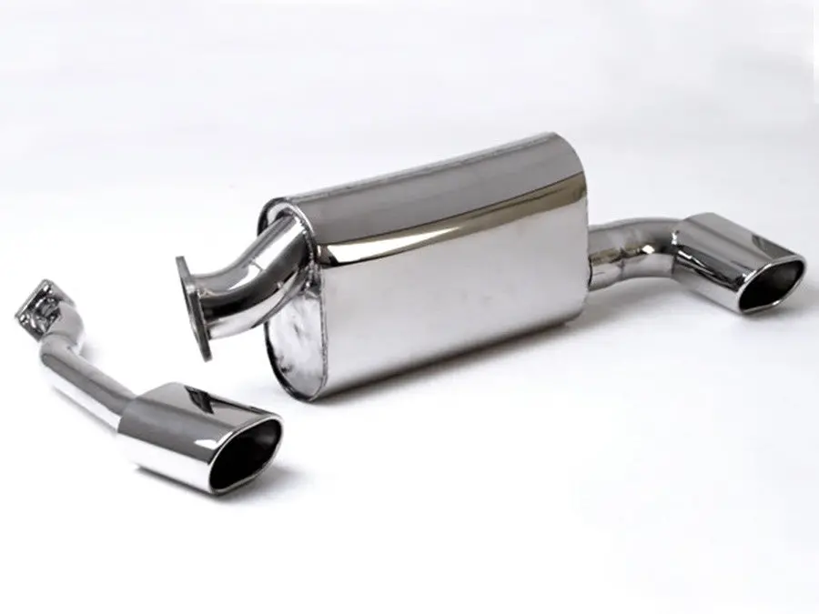Billy Boat Muffler W/Wastegate Pipe 3 In Cut-Edge Oval 1