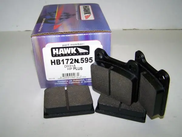 Porsche 911 Brake Pads Rear - Hawk Hp Plus 1