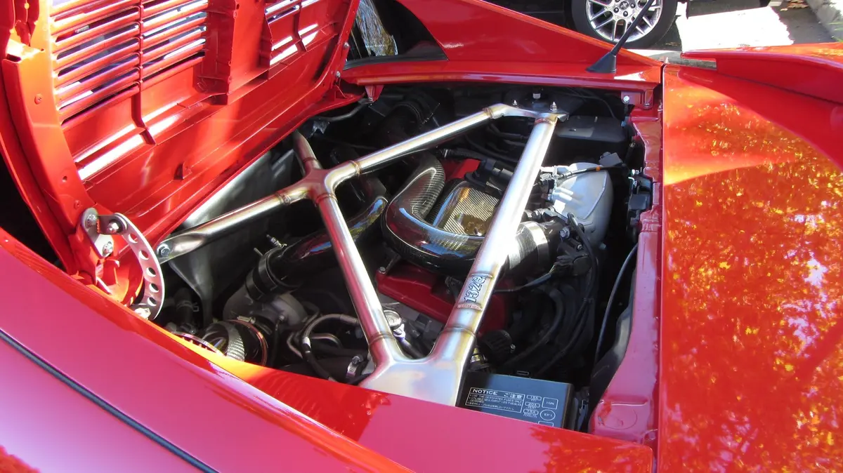 Mr2 Sw20 Trd Style X Brace Strut Bar Stainless Steel 1