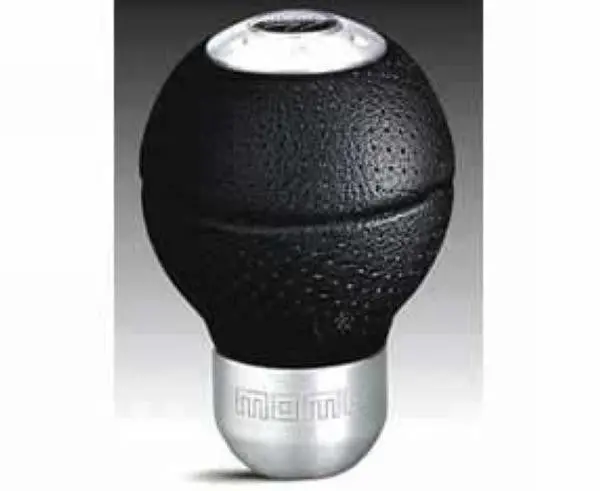 Momo Race Shift Knob - Black Air Leather 1