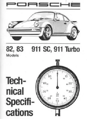 Porsche Spec Book 1