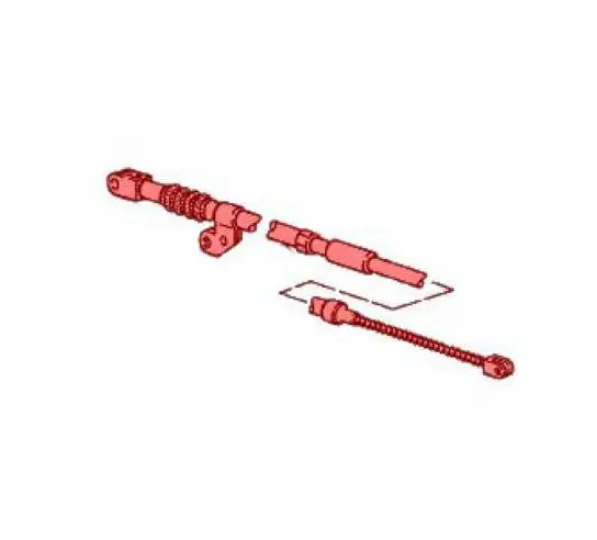 Porsche Emergency Hand Brake Parking Cable - Left 1